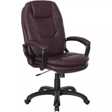 Кресло офисное Brabix Premium "Trend EX-568" экокожа коричневое