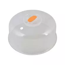 Крышка для микроволновых печей СВЧ, диаметр 23,5 см. высокая, прозрачная, 12х23,5х23,5 см.