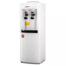 Кулер-водонагреватель без охлаждения AQUA WORK 0.7-LK/B напольный 2 крана белый