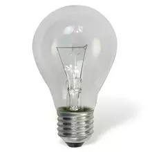 Лампа накаливания Osram Classic A CL E27, 60 Вт, грушевидная, прозрачная, колба d=60 мм. цоколь d=27 мм.