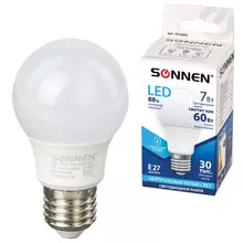 Лампа светодиодная Sonnen 7 (60) Вт цоколь Е27 груша нейтральный белый свет 30000 ч LED A55-7W-4000-E27