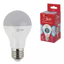 Лампа светодиодная Эра 10 (70) Вт цоколь E27 грушевидная холодный белый свет 25000 ч. LED smdECO