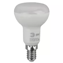 Лампа светодиодная Эра, 6 (50) Вт, цоколь E14, рефлектор, теплый белый свет, 30000 ч. LED smd