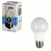 Лампа светодиодная Эра 7 (60) Вт цоколь E27 грушевидная холодный белый свет 30000 ч. LED smdA55/