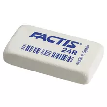 Ластик Factis 24 R (Испания) 52х29х10 мм. белый прямоугольный