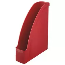 Лоток вертикальный для бумаг Leitz "Plus" ширина 78 мм. красный