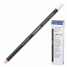 Маркер-карандаш сухой перманентный для любой поверхности Staedtler белый 45 мм.