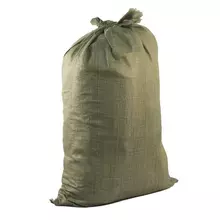 Мешки полипропиленовые до 50 кг. комплект 100 шт. 95х55 см. вес 47 г. для строительного/бытового мусора зеленые