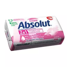 Мыло туалетное антибактериальное 90 г ABSOLUT (Абсолют) "Нежное" не содержит триклозан