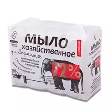 Мыло хозяйственное 72% комплект 4 шт. х 100 г (Невская Косметика) в упаковке