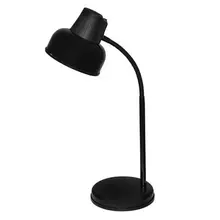 Настольная лампа светильник Бета Ш на подставке цоколь Е27 чёрный