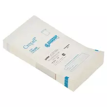 Пакет бумажный для стерилизации самоклеящийся Винар СТЕРИТ, комплект 100 шт. для паровой/воздушной стерилизации, 115х200 мм.