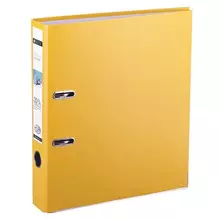 Папка-регистратор Leitz механизм 180° покрытие пластик 80 мм. желтая