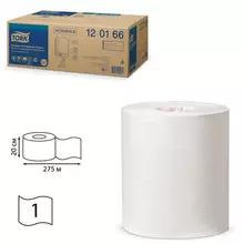 Полотенца бумажные с центральной вытяжкой 275 м. Tork (M2) Universal 1-слойные белые комплект 6 рулонов