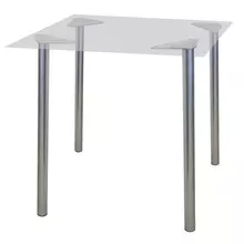 Рама стола для столовых кафе дома "Альфа" универсальная цвет серебристый