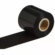 Риббон WAX/RESIN, 40 мм. х 300 м. диаметр втулки 25,4 мм. (1 дюйм) красящий слой наружу (OUT) 