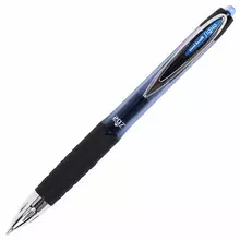 Ручка гелевая автоматическая UNI-BALL (Япония) "Signo", синяя, корпус тонированный, узел 0,7 мм.
