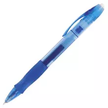 Ручка гелевая автоматическая с грипом Bic "Gelocity original" синяя узел 07 мм.
