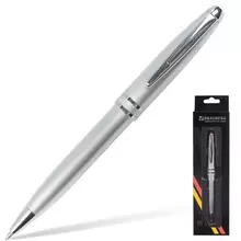 Ручка подарочная шариковая Brauberg "Oceanic Silver" корпус серебристый узел 1 мм.
