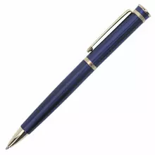 Ручка подарочная шариковая Brauberg "Perfect Blue" корпус синий узел 1 мм. линия письма 07 мм. синяя