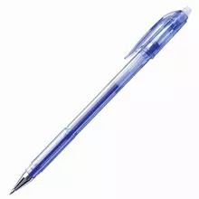 Ручка стираемая гелевая Crown "Erasable Jell" синяя узел 05 мм.