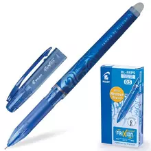Ручка стираемая гелевая Pilot "Frixion Point", синяя, игольчатый узел 0,5 мм.