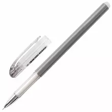 Ручка стираемая гелевая Staff "College" EGP-664, черная, игольчатый узел 0,5 мм.