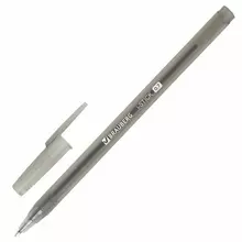 Ручка шариковая Brauberg "i-STICK" черная пишущий узел 07 мм.