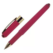 Ручка шариковая Bruno Visconti Monaco пурпурный корпус узел 05 мм. линия 03 мм. синяя