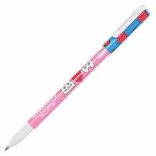 Ручка шариковая CENTRUM "Happy Cat. Strawberry" синяя корпус с печатью узел 07 мм.