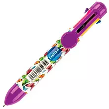 Ручка шариковая автоматическая CENTRUM 8 цветов корпус с печатью узел 07 мм. дисплей