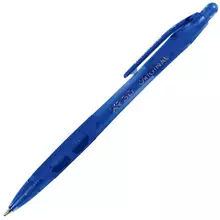 Ручка шариковая автоматическая Erich Krause "XR-30" синяя корпус синий узел 07 мм.