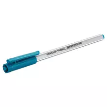 Ручка шариковая масляная Pensan "Triball" голубая трехгранная узел 1 мм.