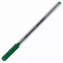 Ручка шариковая масляная Pensan "Triball" зеленая трехгранная узел 1 мм.