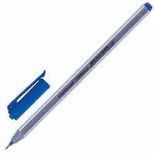 Ручка шариковая масляная Pensan "Triball" синяя трехгранная узел 1 мм.