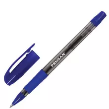 Ручка шариковая масляная с грипом Pensan "Sign-Up" синяя 1 мм.