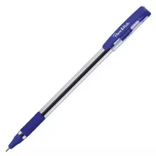Ручка шариковая с грипом PAPER MATE "Brite" синяя игольчатый узел 1 мм.