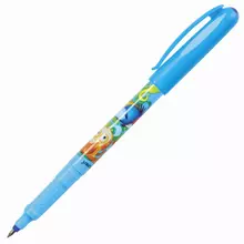 Ручка-роллер синяя Centropen "Tornado Boom" корпус с печатью 05 мм. линия 03 мм.