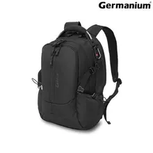 Рюкзак GERMANIUM "S-02" универсальный с отделением для ноутбука усиленная ручка черный 47х31х16 см.