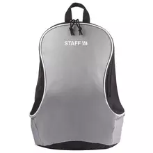 Рюкзак Staff FLASH универсальный серо-черный 40х30х16 см.