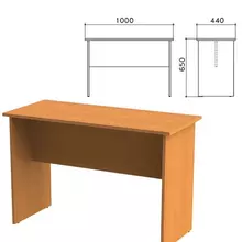 Стол приставной "Фея", 1000х440х650 мм. цвет орех милан