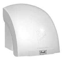 Сушилка для рук PUFF-, 2000 Вт, пластик, белая