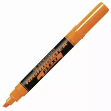 Текстовыделитель Centropen "Flexi" оранжевый гибкий наконечник линия 1-5 мм.