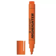 Текстовыделитель Centropen НЕОН оранжевый линия 1-46 мм.