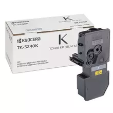 Тонер-картридж KYOCERA (TK-5240K) P5026cdn/w/M5526cdn/w ресурс 4000 стр. цвет черный оригинальный