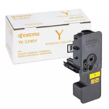 Тонер-картридж KYOCERA (TK-5240Y) P5026cdn/w/M5526cdn/w ресурс 3000 стр. цвет желтый оригинальный