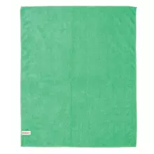 Тряпка для мытья пола из микрофибры СУПЕР плотная 70х80 см. зелёная Laima