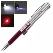 Указка лазерная радиус 200 м. красный Луч LED-фонарь стилус детектор купюр ручка