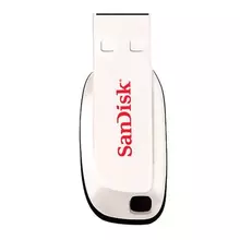 Флеш-диск 16 GB SANDISK Cruzer Blade USB 2.0 белый