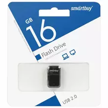 Флеш-диск 16 GB Smartbuy Art USB 2.0 черный